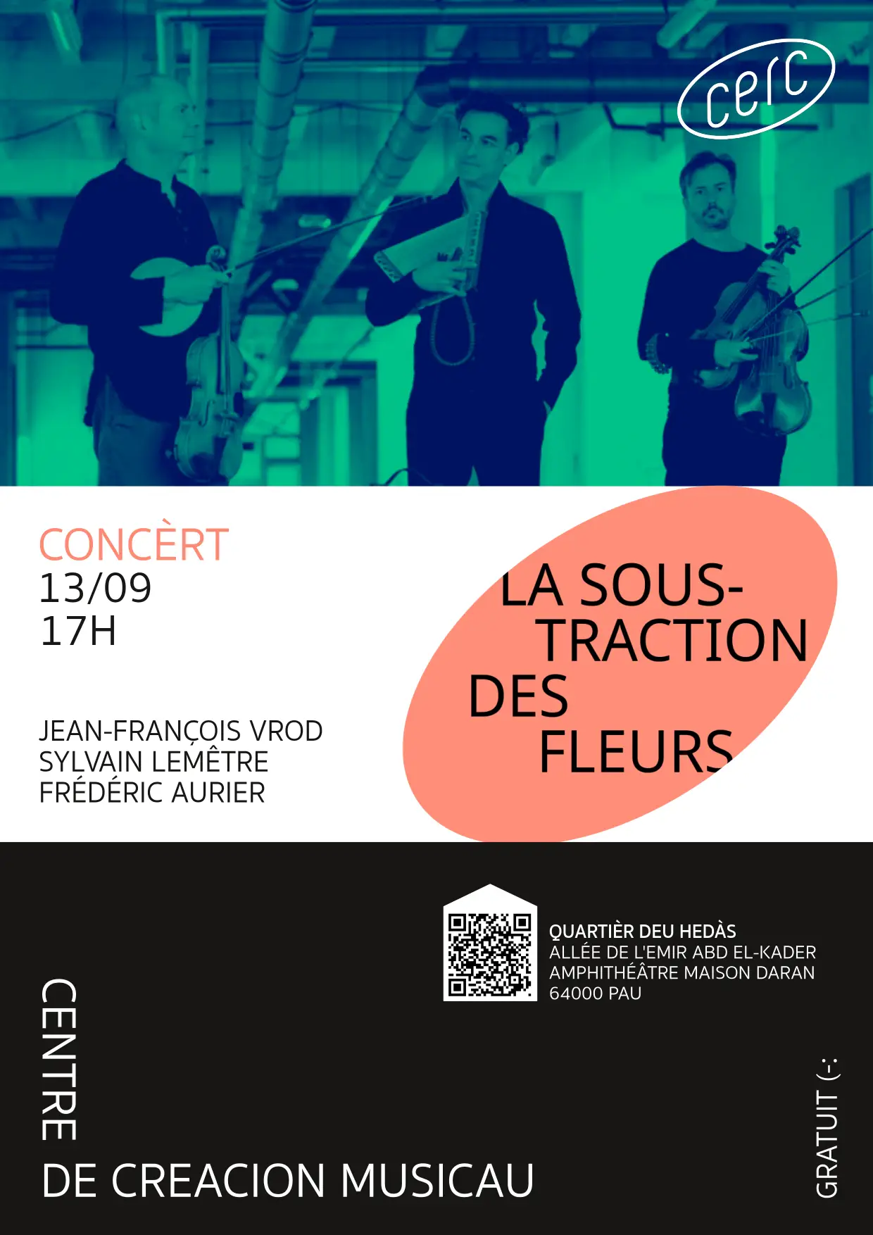 Cérémonial Pollen - La Soustraction des Fleurs - CERC