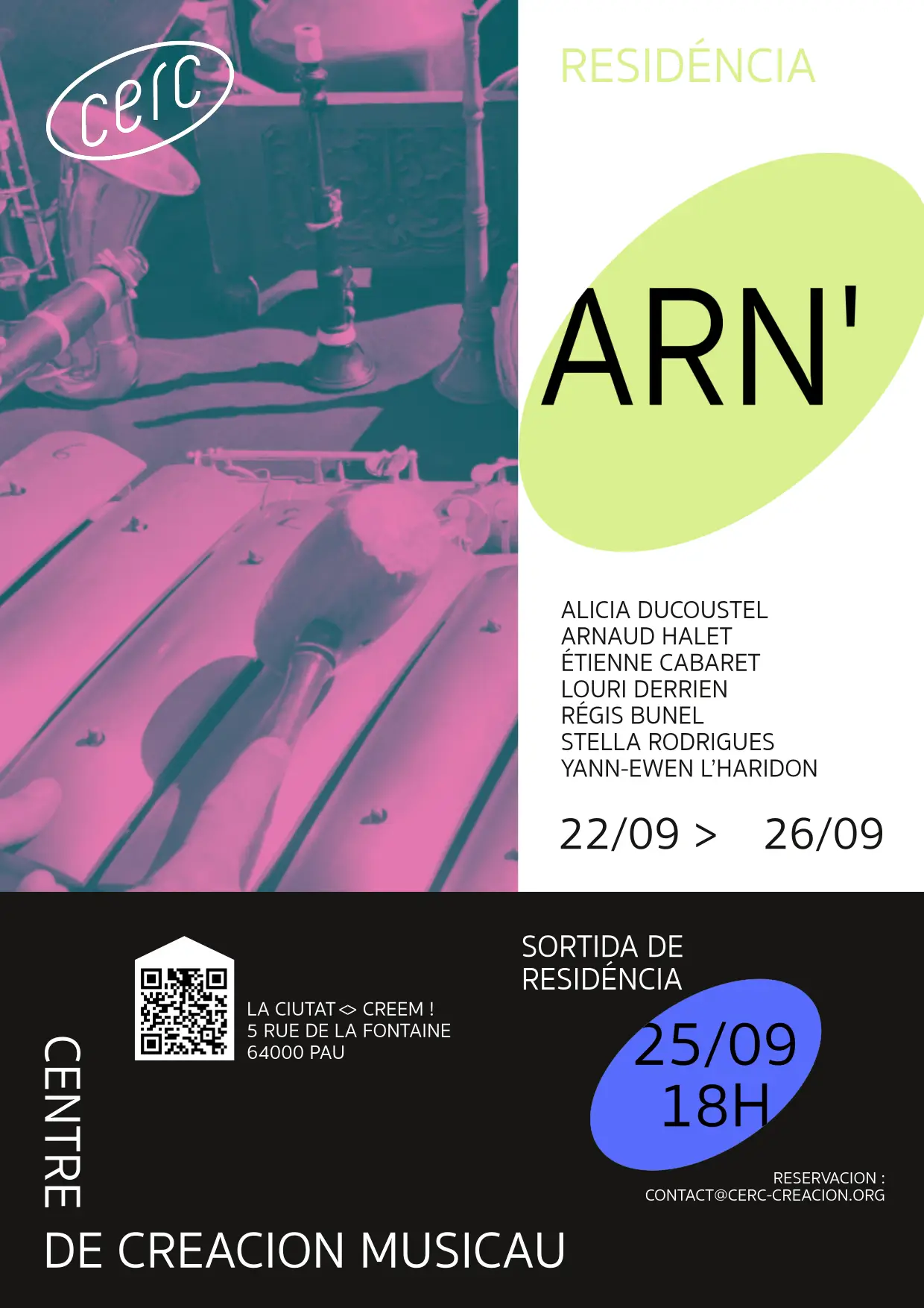 Sortie de résidence ARN' - CERC