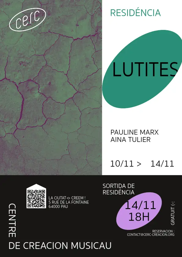 LUTITES - sortie de résidence CERC