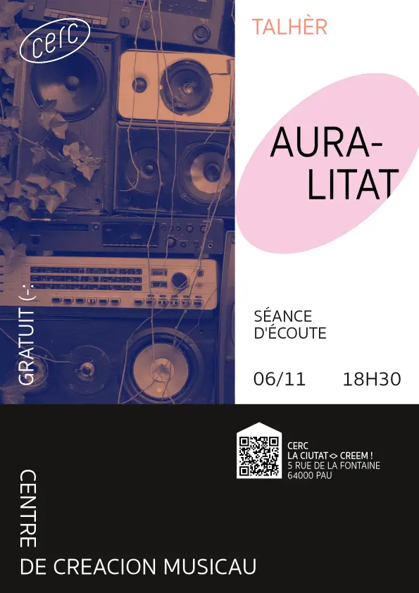 Auralitat - séance d'écoute - CERC