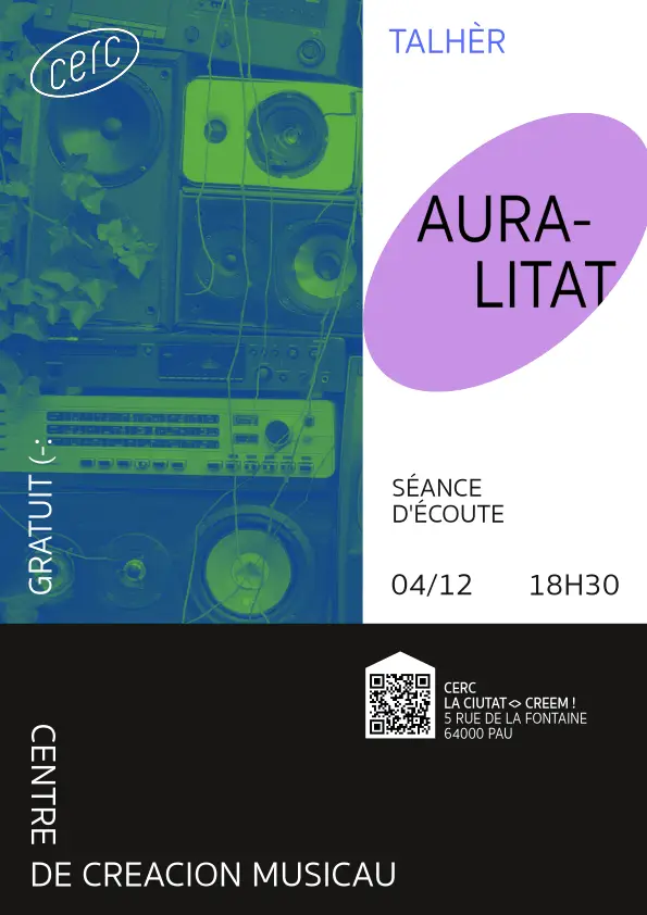 Auralitat - séance d'écoute - CERC