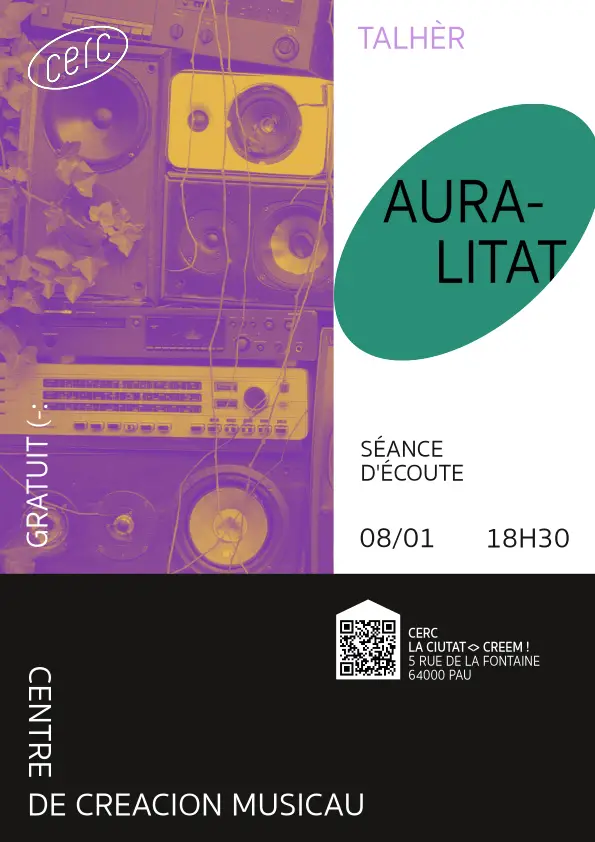 Auralitat - séance d'écoute - CERC