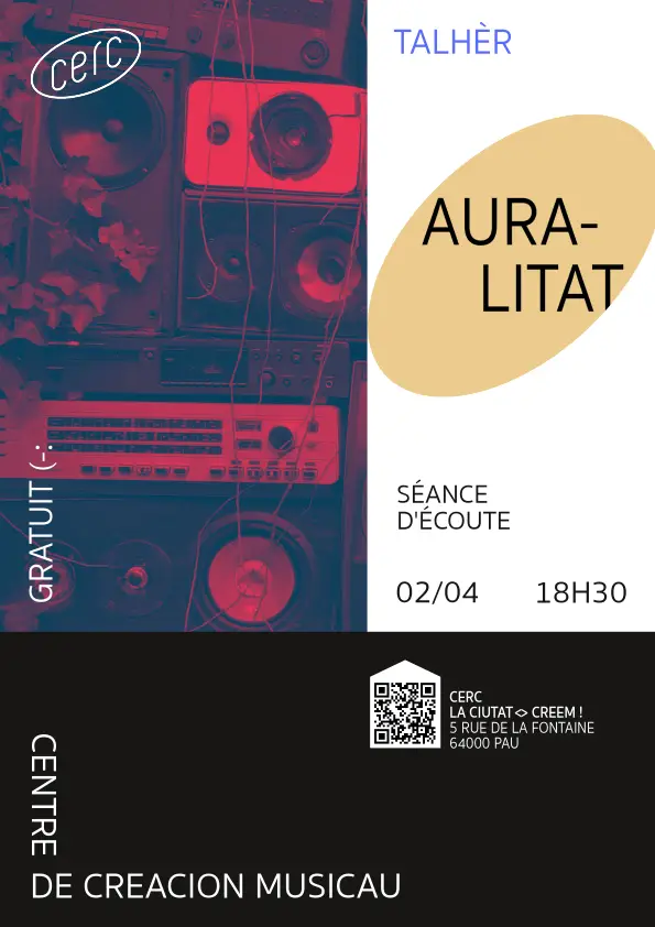 Auralitat - séance d'écoute - CERC