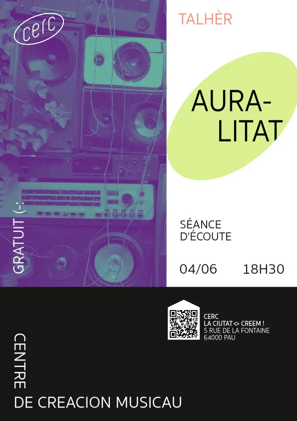 Auralitat - séance d'écoute - CERC